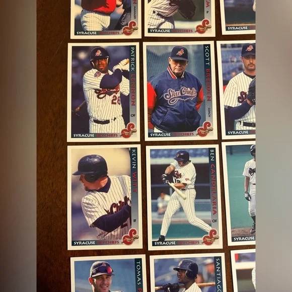 31 Cards From Syracuse Sky Chiefs 1990s  Baseball Cards - Picture 8 of 16